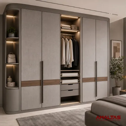 Curved Edges Wardrobe