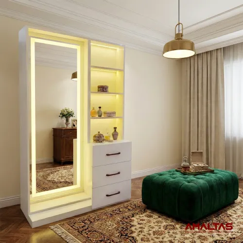 Amaltas Dressing Table with Touch Light