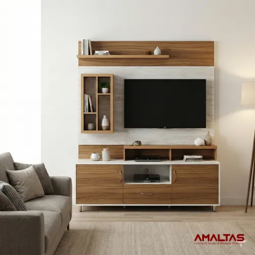 Amaltas Laura TV Unit - Wardrobes