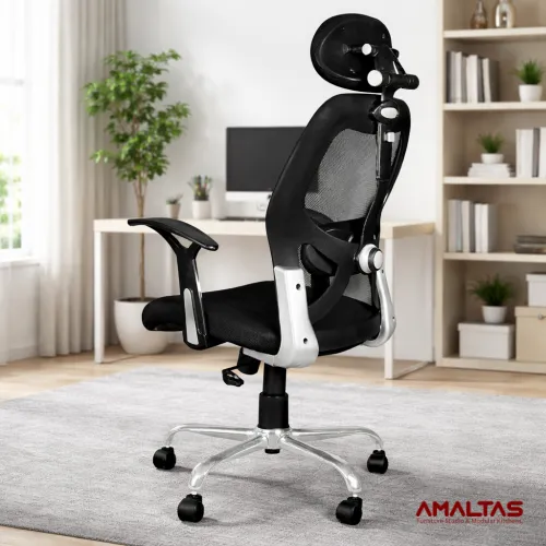 Amaltas Ergonomic Chair for Additional Comfort - Tables & Office