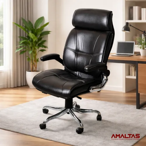 Amaltas Luxury Office Chair | High Back Executive Chair - Tables & Office