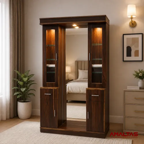 Amaltas Breeze Big Size Dressing Table - Wardrobes
