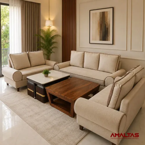 Amaltas Oslo Sofa Set - Sofas