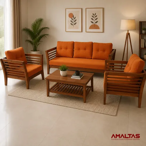 Amaltas Vega Sofa Set - Sofas