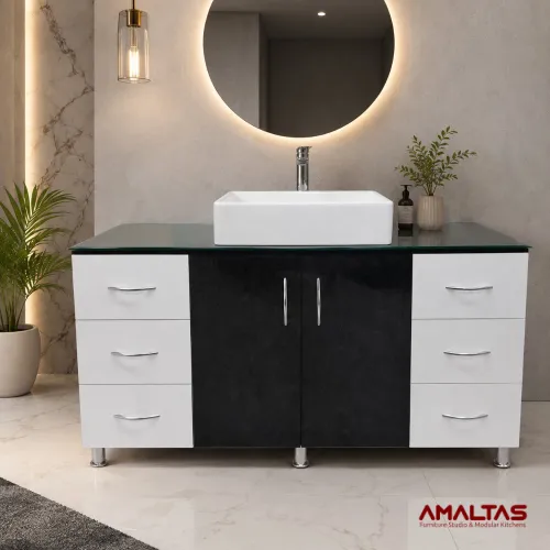 Amaltas Elite Bathroom Vanity - Interior
