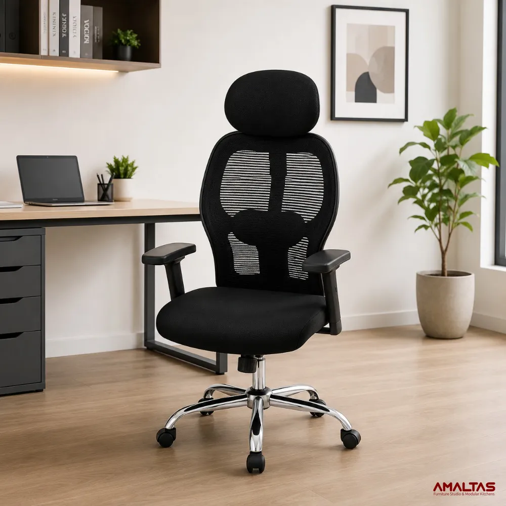 Amaltas Ergonomic Chair for Additional Comfort - Tables & Office